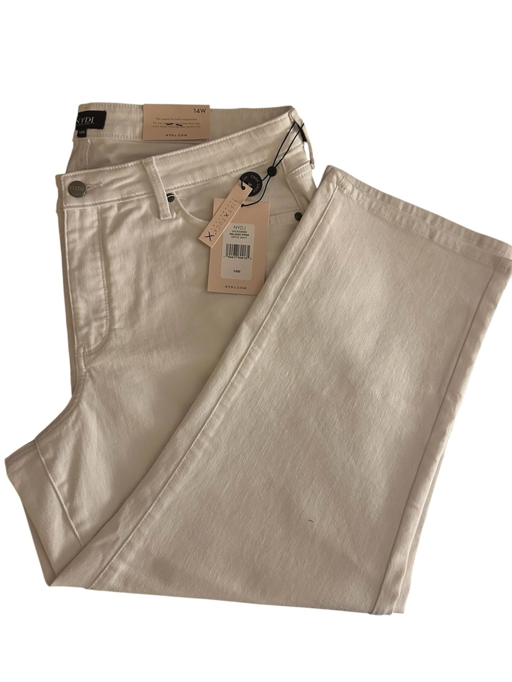 NYDJ  High-Rise LiftxTuck cropped Jeans